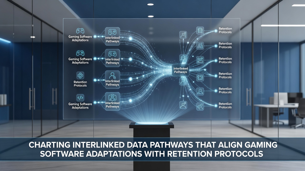 Dashboard interface displaying real-time retention metrics linked to affiliate commission calculations and software update logs